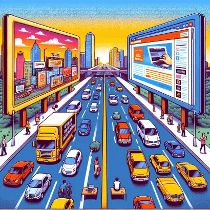 Publicidad exterior vs publicidad digital Publicidad exterior vs publicidad digital